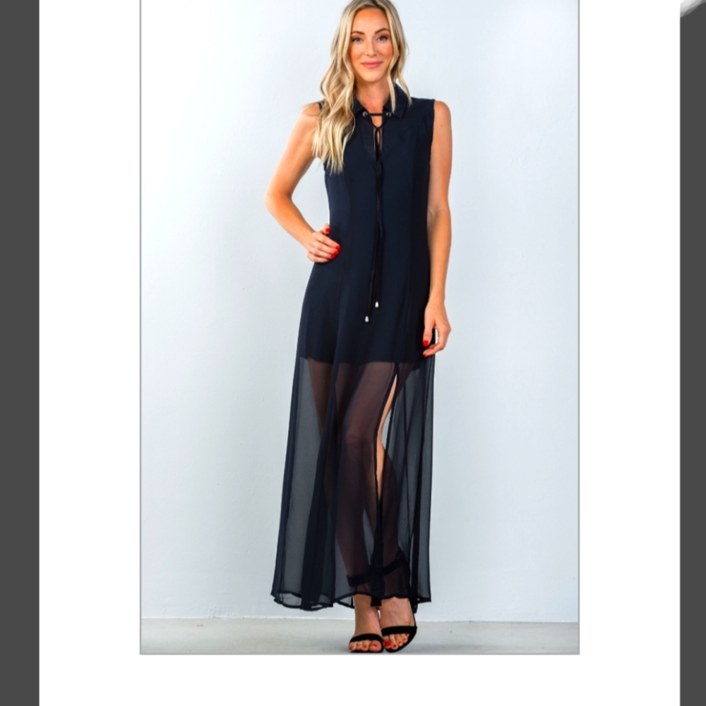 💞Sheer Maxi Dress